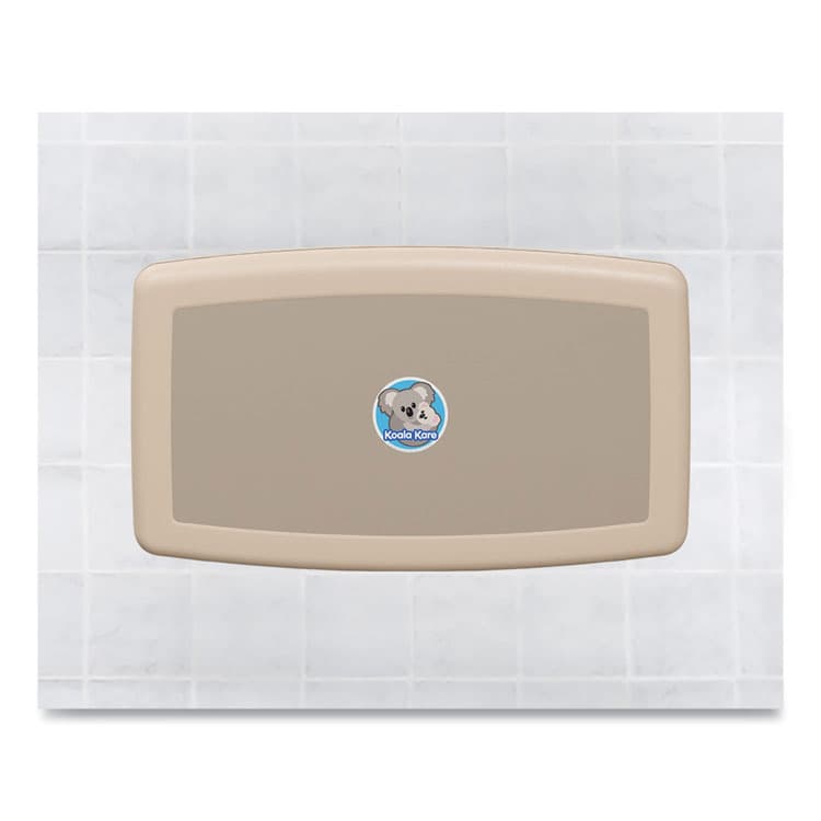 BOBRICK WASHROOM Baby Changing Station, 36.5 x 54.25, Beige (KKPKB30000)