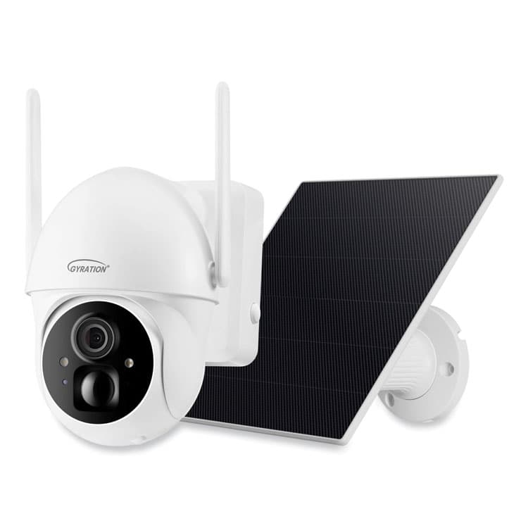 ADESSO Cyberview 3020 3MP Smart WiFi Pan/Tilt Camera with Solar Panel, 2304 x 1296 Pixels (ADECYBRVIEW3020) thumbnail 2
