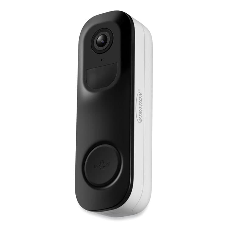 ADESSO Cyberview 3000 3MP WiFi Wireless Doorbell Camera, 2048 x 1536 Pixels (ADECYBRVIEW3000) thumbnail 3