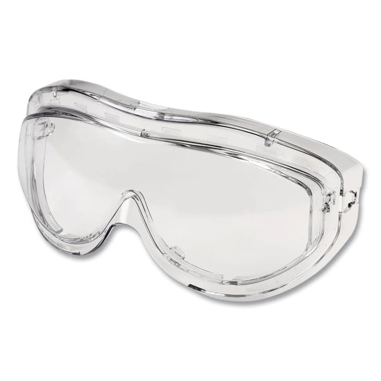 HONEYWELL ENVIRONMENTAL Flex Seal OTG Goggles, Clear HydroShield Anti-Fog/Anti-Scratch Lens, Clear/Navy/Gray Frame (UVXS3400HS) thumbnail 2