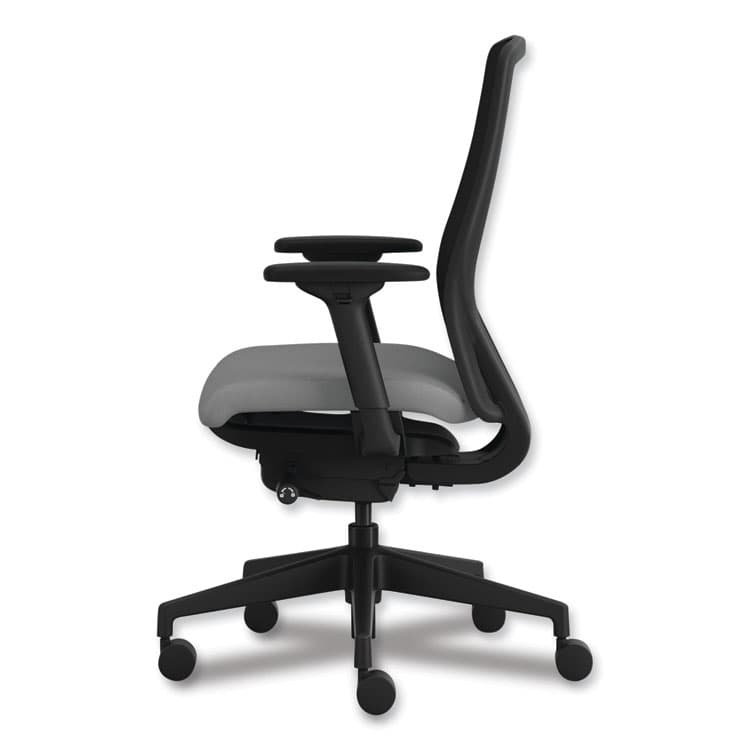HON COMPANY Nucleus Series Recharge Task Chair, 16.63 to 21.13 Seat Height, Frost Seat, Black Back, Black Base (HONNR12SAMC22BT) thumbnail 2