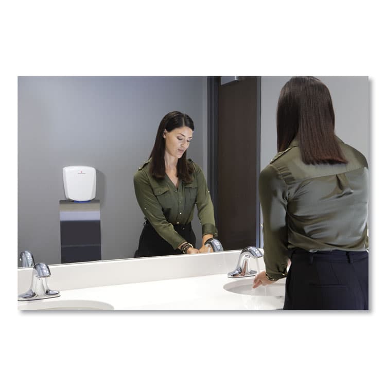 WORLD DRYER CORPORATION Wall Guard, 15 x 0.1 x 31.5, Brushed Stainless Steel (WRL3710457K) thumbnail 4