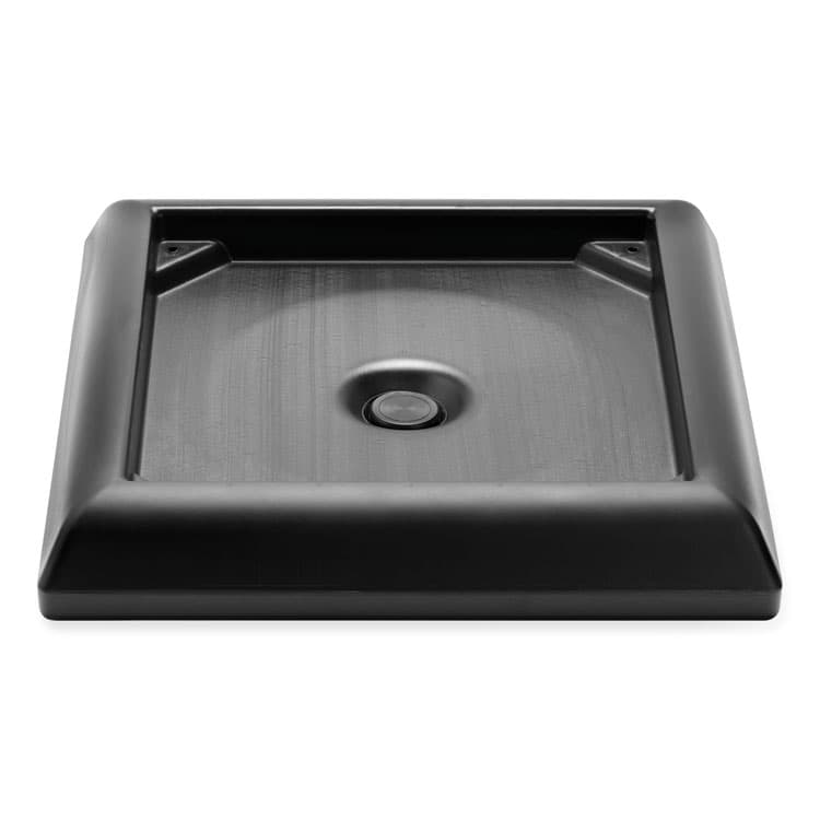 RUBBERMAID COMMERCIAL PROD. Ranger Weight Base, 24.5" x 24.5", Black (RCP9177BLA)
