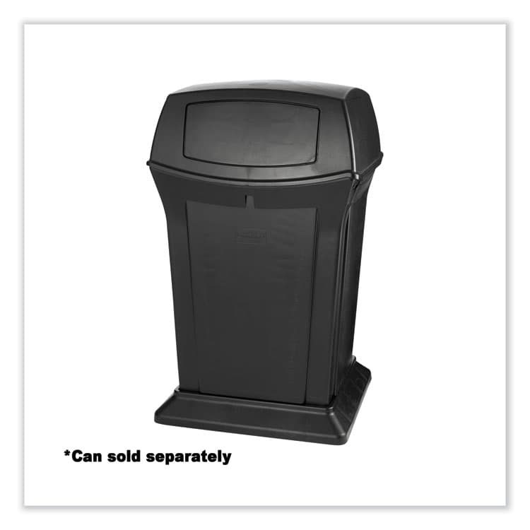 RUBBERMAID COMMERCIAL PROD. Ranger Weight Base, 24.5" x 24.5", Black (RCP9177BLA) thumbnail 3