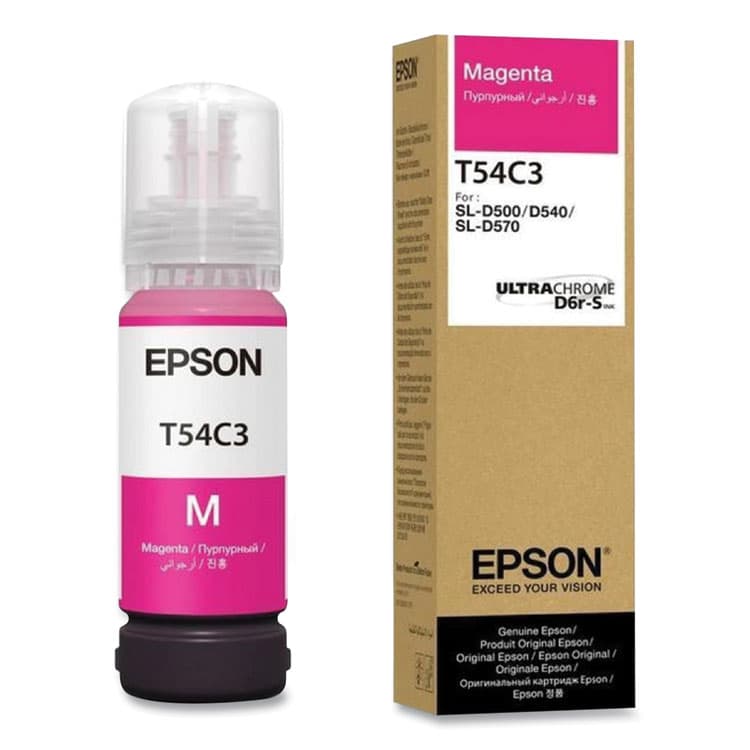 EPSON AMERICA, . T54C320 (T54C) UltraChrome Ink, 70 mL, Magenta (EPST54C320)