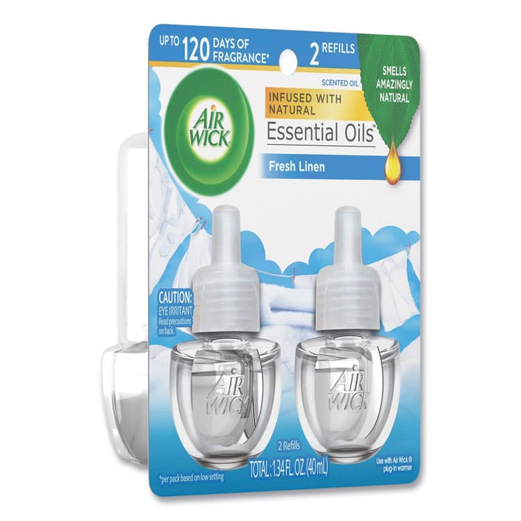 RECKITT BENCKISER Scented Oil Refill, Fresh Waters, 0.67 oz, 2/Pack (RAC79717PK) thumbnail 2