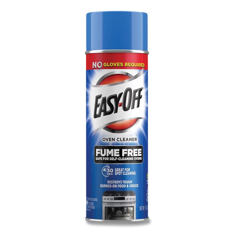 RECKITT BENCKISER Fume-Free Oven Cleaner, Lemon Scent 14.5 oz Aerosol Spray, 12/Carton (RAC87977CT) thumbnail 2