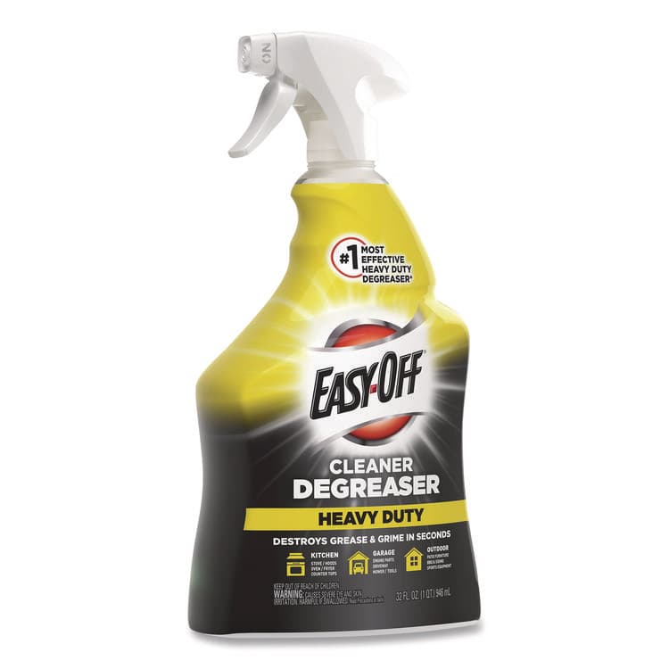 RECKITT BENCKISER Heavy Duty Cleaner Degreaser, 32 oz Spray Bottle, 6/Carton (RAC99624) thumbnail 3