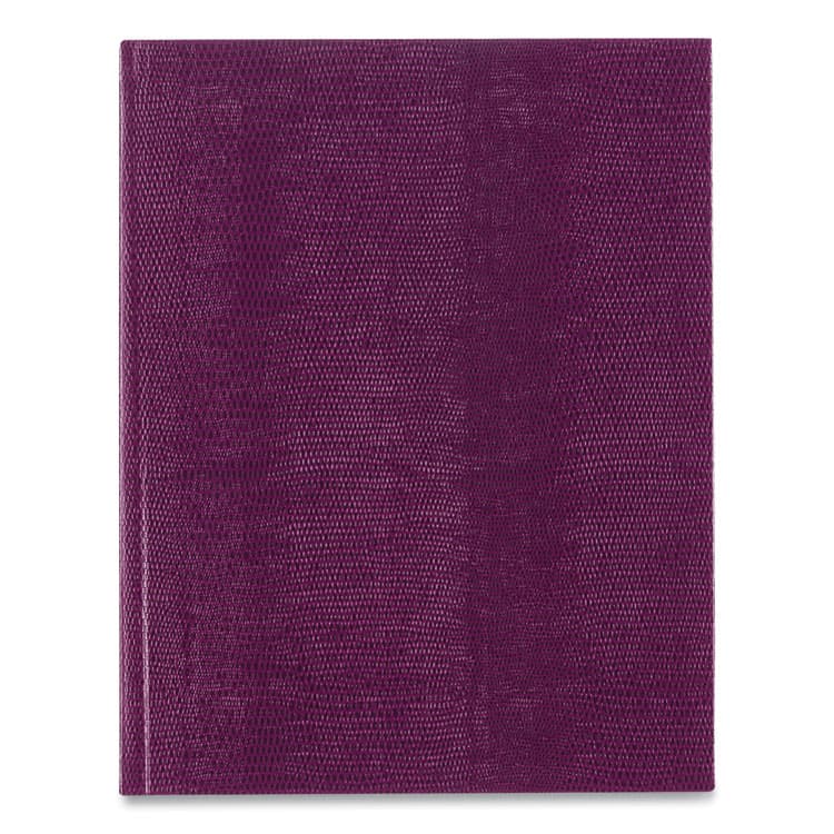 REDIFORM OFFICE PRODUCTS Executive Notebook with Ribbon Bookmark, 1-Subject, Medium/College Rule, Grape Cover, (75) 10.75 x 8.5 Sheets (REDA1095) thumbnail 3