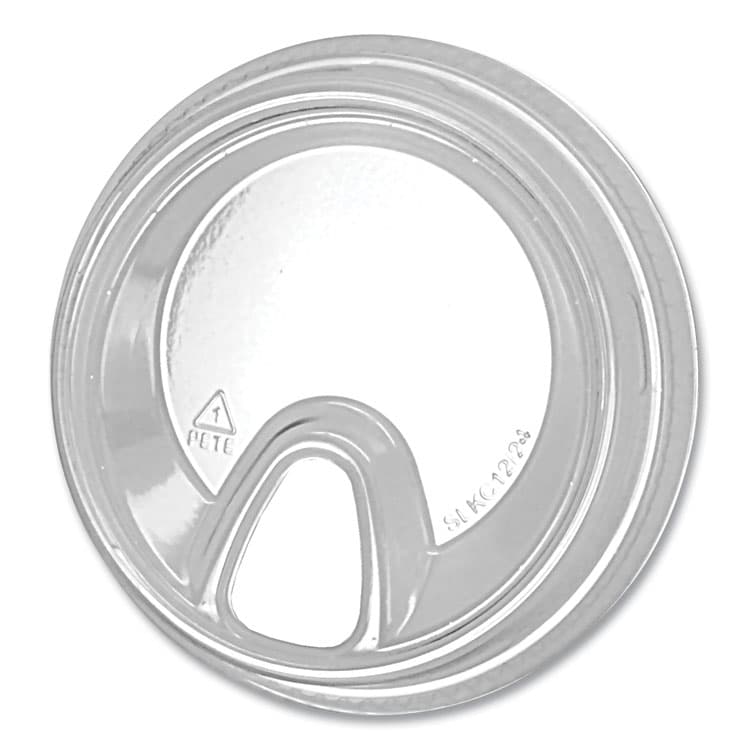 FABRI-KAL Greenware Cold Drink Lids, Sip Lid, Fits 12 oz to 24 oz Cold Cups, Plastic, Clear, 1,000/Carton (FABSLKC1224)