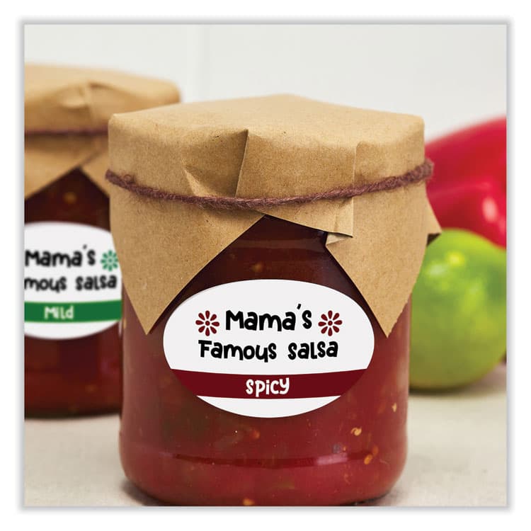 AVERY PRODUCTS CORPORATION Laser/Inkjet Media Labels, Inkjet/Laser Printers, 2 x 3.3, White, 8 Labels/Sheet, 25 Sheets/Pack (AVE22570) thumbnail 2