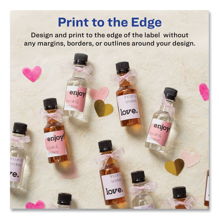 AVERY PRODUCTS CORPORATION Square Labels with Sure Feed and TrueBlock, 2 x 2, White, 300/Pack (AVE22806) thumbnail 4