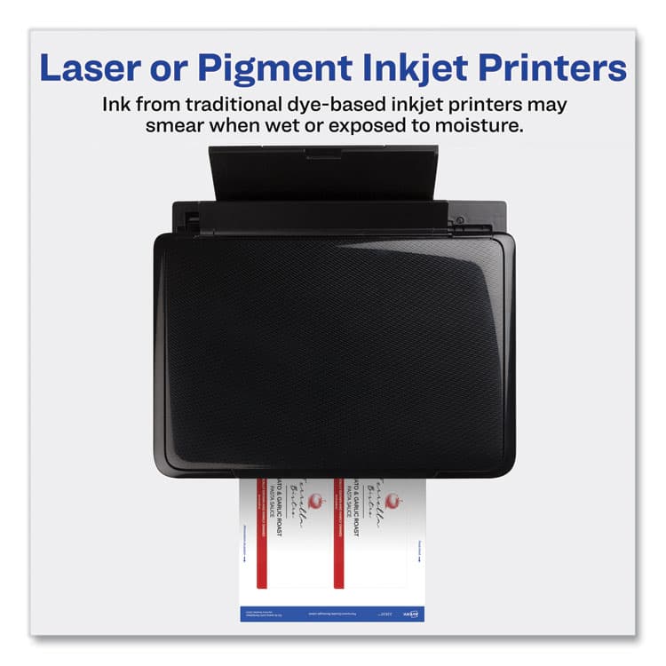 AVERY PRODUCTS CORPORATION Durable Water-Resistant Wraparound Labels w/ Sure Feed, 3.25 x 7.75, 16/PK (AVE22835) thumbnail 2