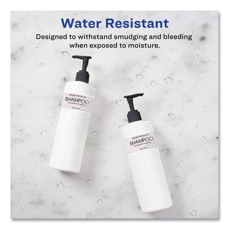 AVERY PRODUCTS CORPORATION Rectangle Labels, Inkjet/Laser Printers, 7.85 x 1.75, Textured White, 5/Sheet, 10 Sheets/Pack (AVE22838) thumbnail 2