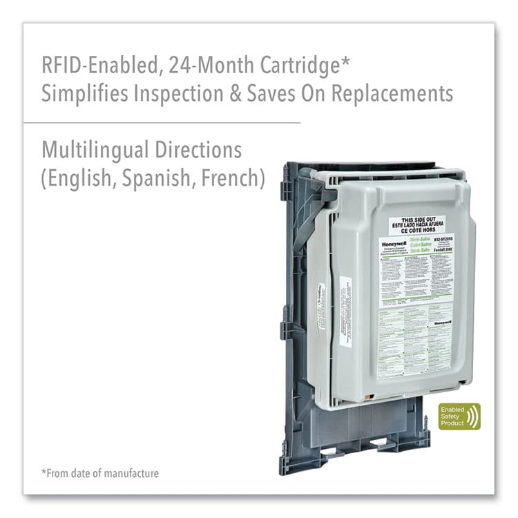 HONEYWELL ENVIRONMENTAL Fendall 2000 Sterile Eyesaline Refill Cartridge, 6.9 gal (FND320024500000) thumbnail 2
