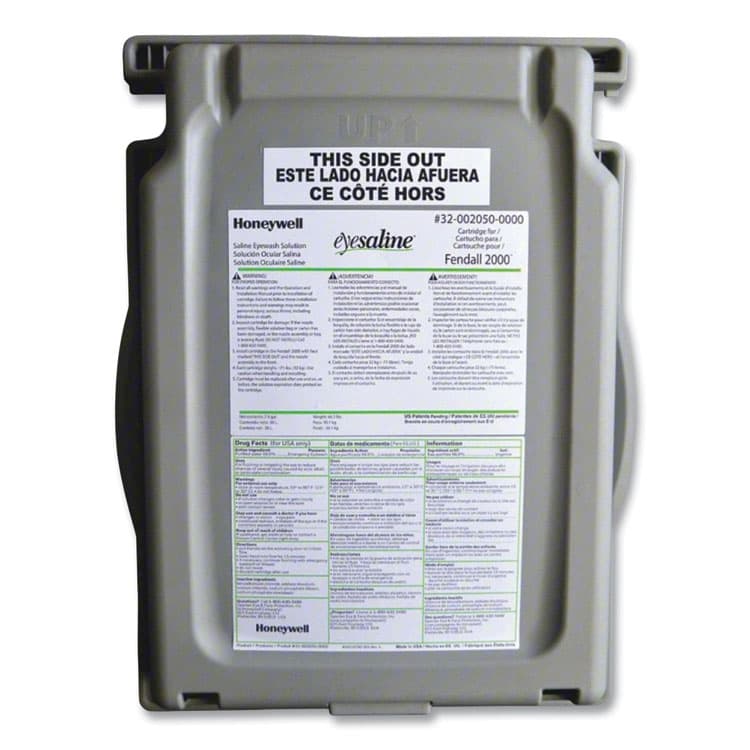 HONEYWELL ENVIRONMENTAL Fendall 2000 Sterile Eyesaline Refill Cartridge, 6.9 gal (FND320024500000) thumbnail 3