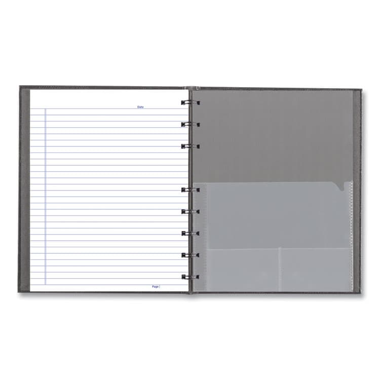 REDIFORM OFFICE PRODUCTS NotePro Notebook, 1-Subject, Medium/College Rule, Cool Gray Cover, (75) 9.25 x 7.25 Sheets (REDA7150GRY) thumbnail 3
