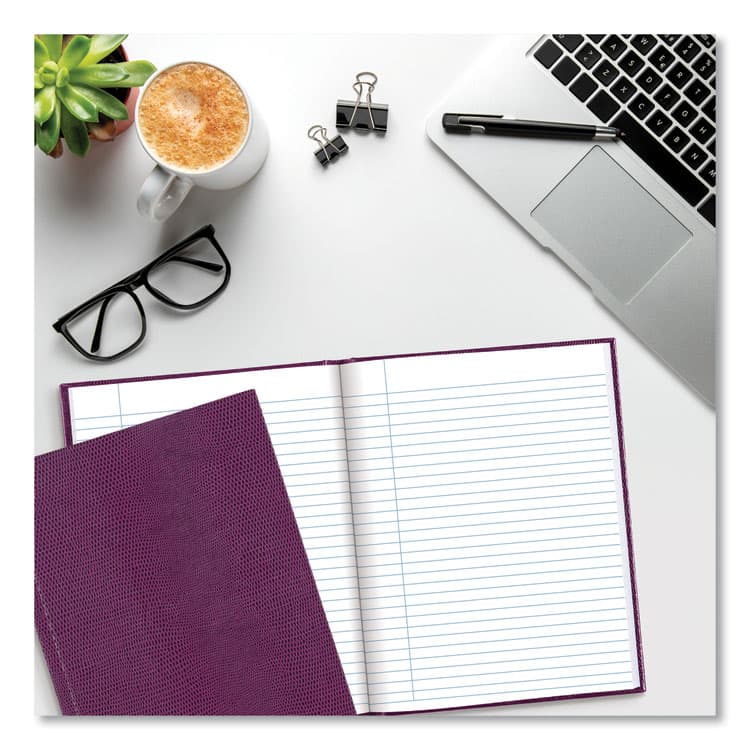 REDIFORM OFFICE PRODUCTS Executive Notebook, 1-Subject, Medium/College Rule, Grape Cover, (72) 9.25 x 7.25 Sheets (REDA7RAS) thumbnail 4