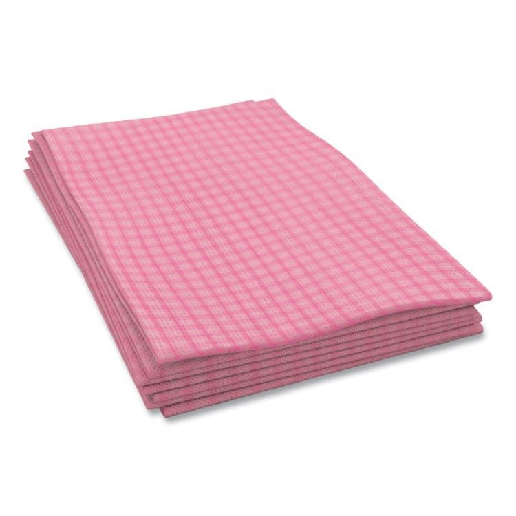 CASCADES TISSUE GROUP Tuff-Job Foodservice Towels, 12 x 24, Pink/White, 200/Carton (CSDW900) thumbnail 3