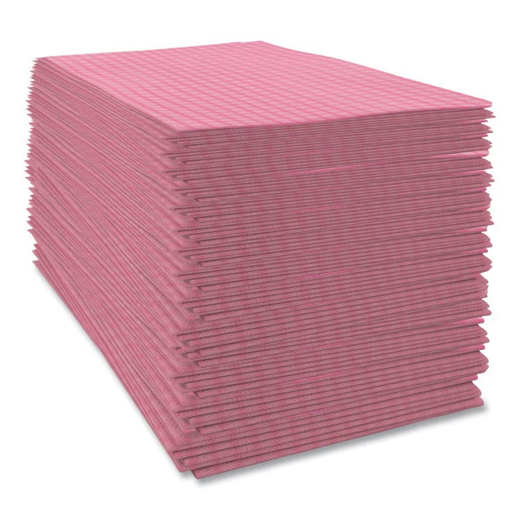 CASCADES TISSUE GROUP Tuff-Job Foodservice Towels, 12 x 24, Pink/White, 200/Carton (CSDW900) thumbnail 4