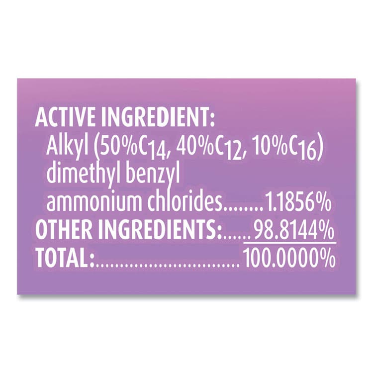 RECKITT BENCKISER Clean and Fresh Multi-Surface Disinfectant Cleaner, Lavender and Orchid Essence, 144 oz Bottle (RAC88786EA) thumbnail 4