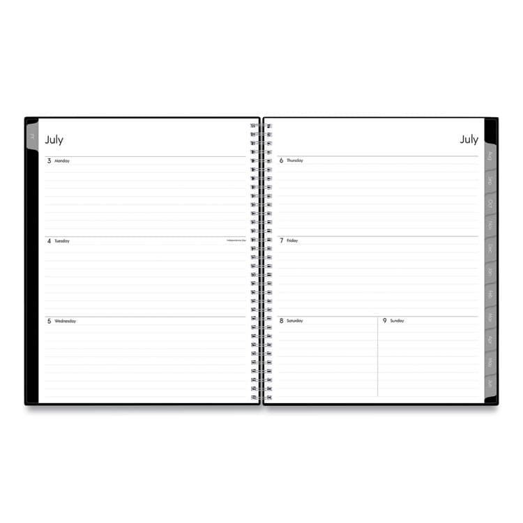 BLUE SKY Enterprise Academic Weekly/Monthly Planner, 11 x 8.5, Black Cover, 12-Month (July to June): 2025 to 2026 (BLS130609) thumbnail 2