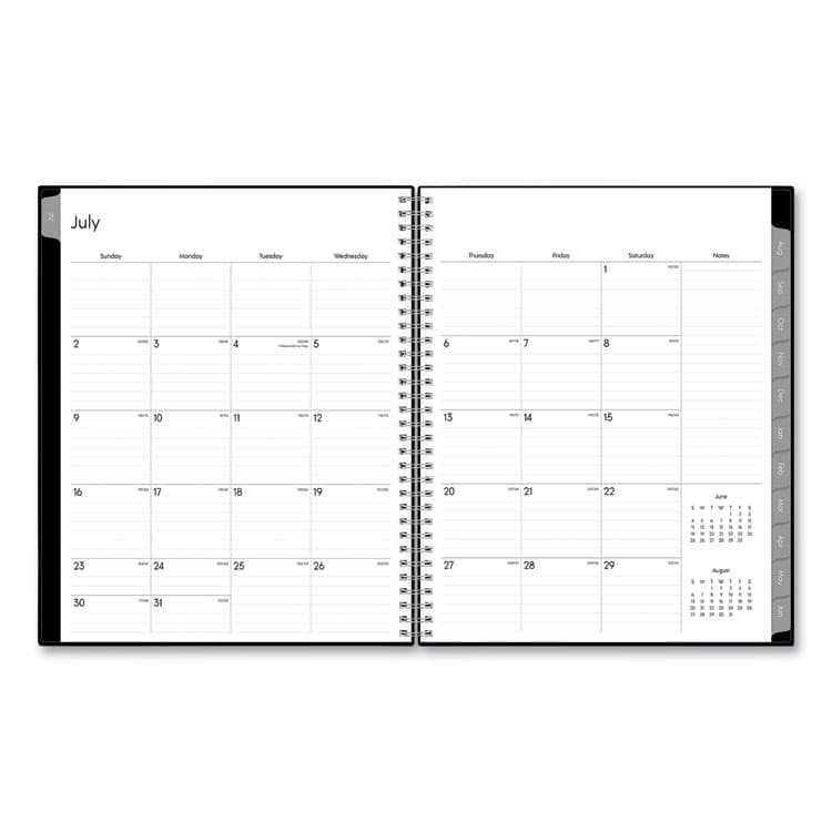 BLUE SKY Enterprise Academic Weekly/Monthly Planner, 11 x 8.5, Black Cover, 12-Month (July to June): 2025 to 2026 (BLS130609) thumbnail 3