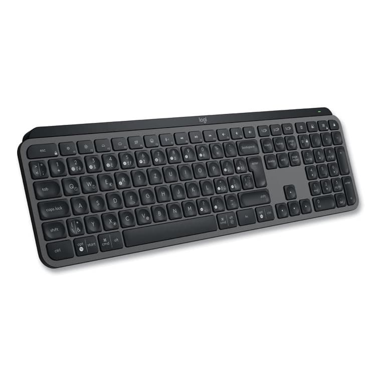 LOGITECH, . MX Keys S Keyboard, 108 Keys, Black (LOG920011406) thumbnail 2