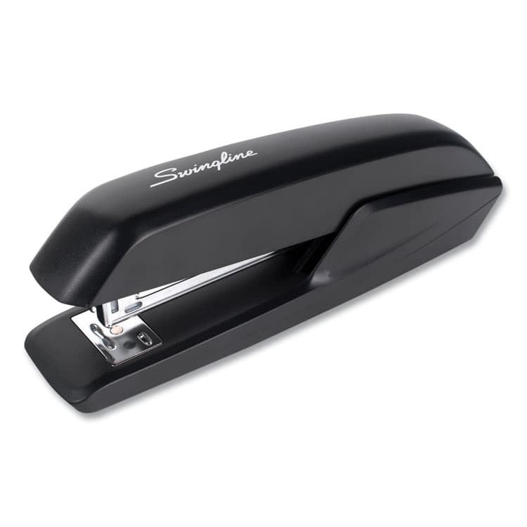ACCO BRANDS, . Standard Eco Full Strip Desk Stapler, 15-Sheet Capacity, Black (SWI54501)