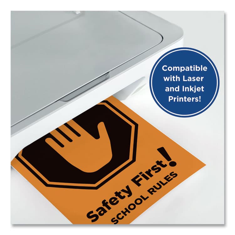 PARIS CORPORATION Color Paper, 24 lb Text Weight, 8.5 x 11, Orange, 500/Ream (PRB00104) thumbnail 3