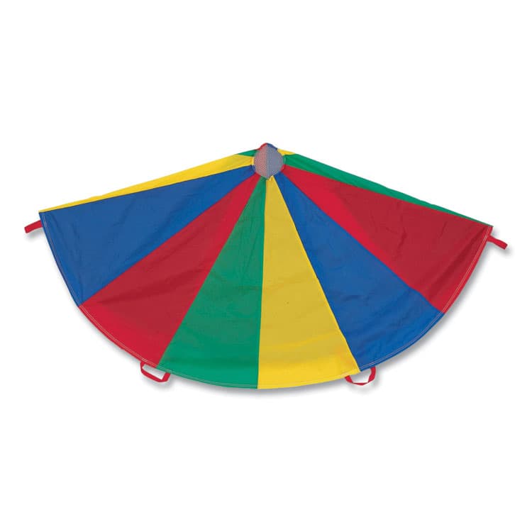 CHAMPION SPORT Nylon Multicolor Parachute, 12 ft dia, 12 Handles (CSINP12)