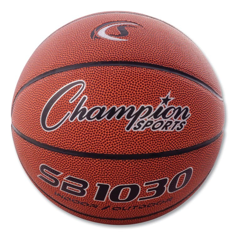 CHAMPION SPORT Composite Basketball, Intermediate/Youth Size, Brown (CSISB1030)
