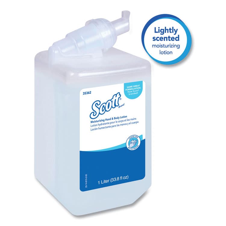 KIMBERLY CLARK Moisturizing Hand and Body Lotion, 1 L Bottle, Fresh Scent, 6/Carton (KCC35362CT) thumbnail 3