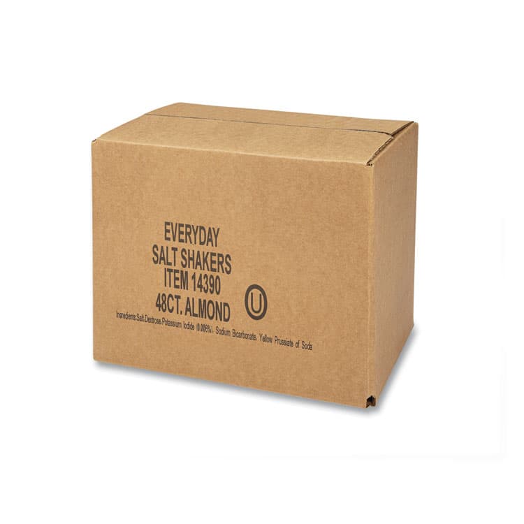 OFFICE SNAX, . Iodized Salt Shakers, 4 oz, 48/Carton (OFX14390) thumbnail 4