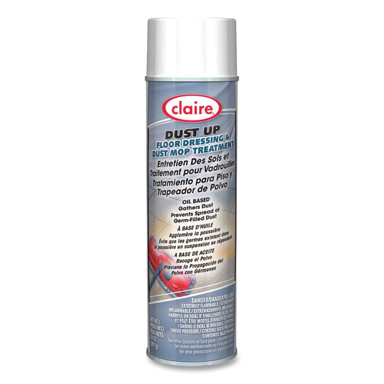 PLZ CORP Dust Up Floor Dressing and Dust Mop Treatment, Lemon Scent, 14 oz Aerosol Spray, Dozen (CGC875) thumbnail 2