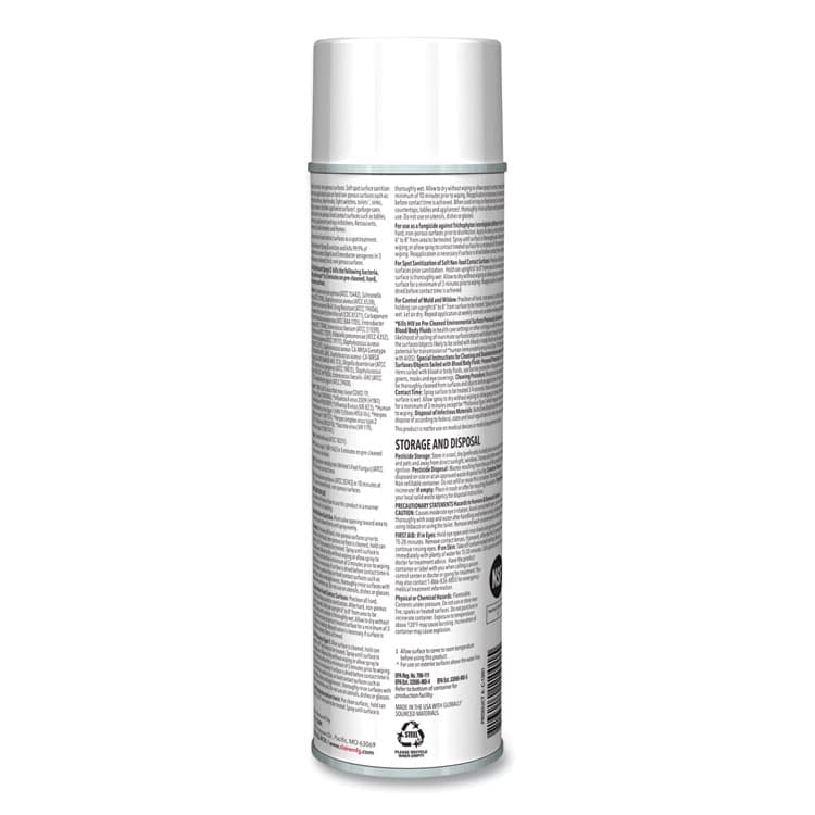 CLAIRE MANUFACTURING COMPANY Spray Q Disinfectant, Country Fresh Scent, 17 oz Aerosol Spray, Dozen (CGC1001) thumbnail 3