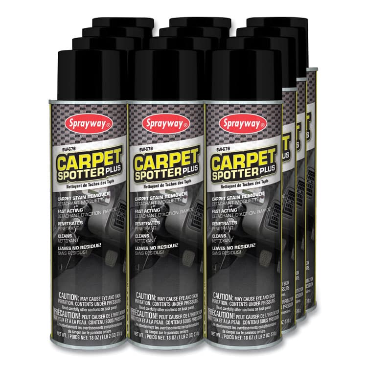 PLZ CORP Carpet Spotter Plus, Butyl Scent, 18 oz Aerosol Spray, Dozen (CGC676) thumbnail 3