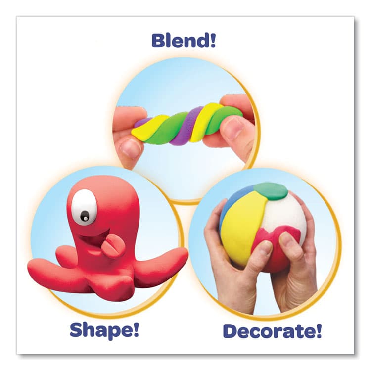 BINNEY & SMITH / CRAYOLA Model Magic Modeling Compound, 1 oz Packs, 75 Packs, Assorted Colors, 6 lbs 13 oz (CYO236002) thumbnail 4