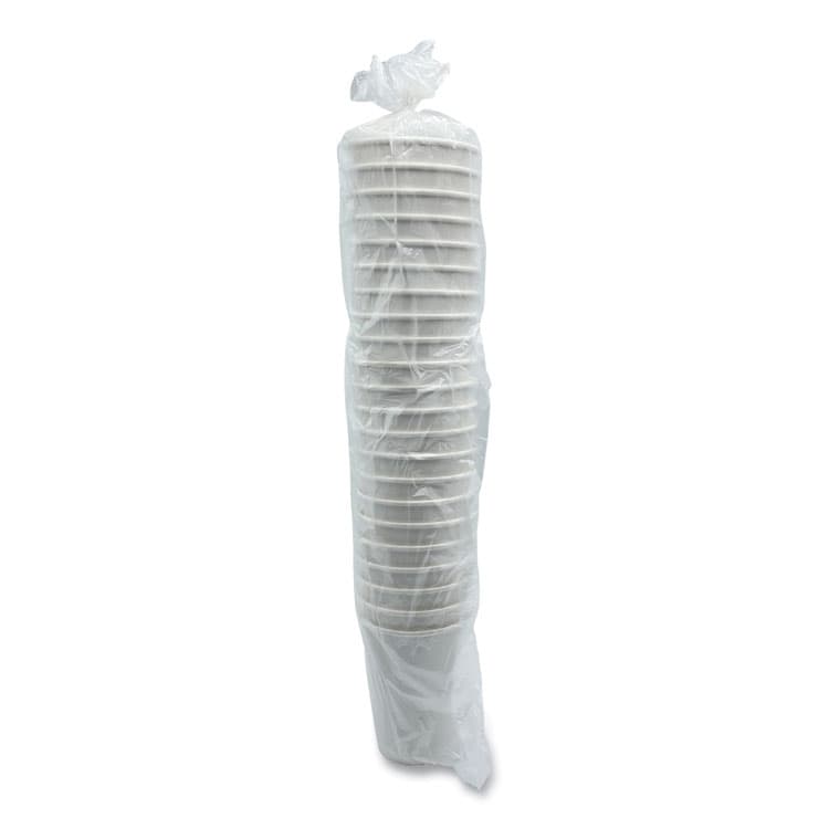 BOARDWALK Paper Hot Cups, Double-Walled, 12 oz, White, 25/Pack (BWKDW12HCUPPK) thumbnail 4