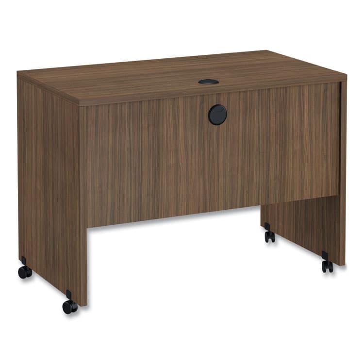 ALERA Alera Valencia Series Mobile Workstation Desk, 41.38" x 23.63" x 30", Modern Walnut (ALEVA204224WA)
