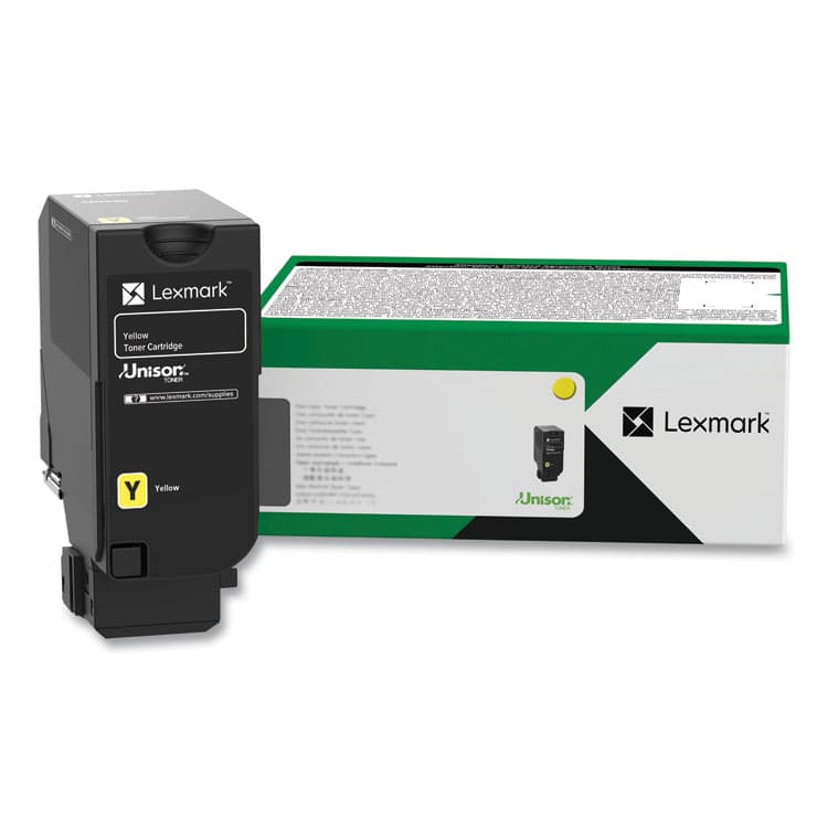 LEXMARK INT'L, . 74C0SYG Return Program Toner, 7,000 Page-Yield, Yellow (LEX74C0SYG)