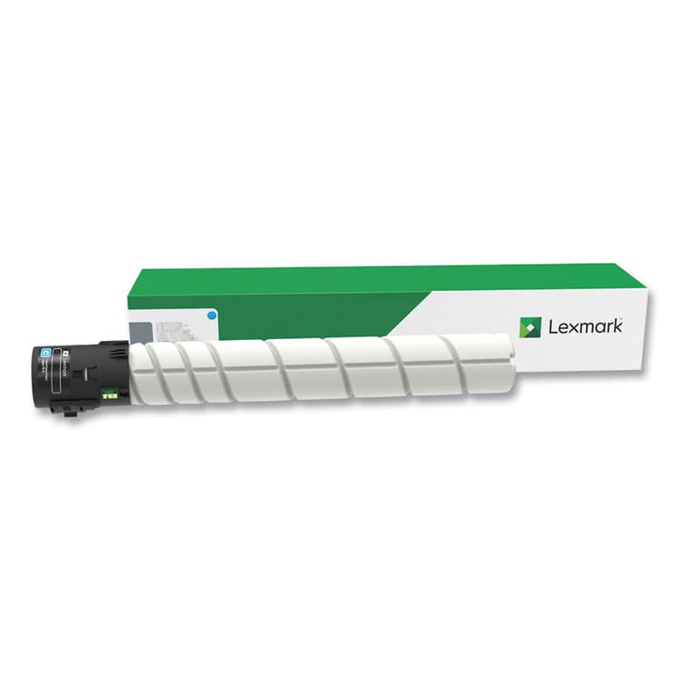 LEXMARK INT'L, . 76C00C0 Toner, 18,500 Page-Yield, Cyan (LEX76C00C0)