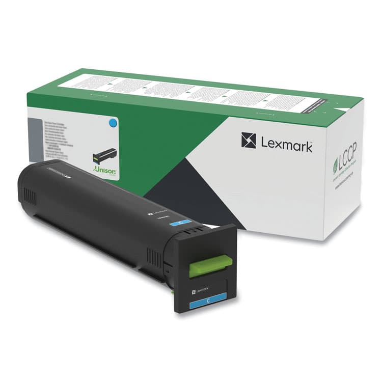 LEXMARK INT'L, . 72K00CG Toner, 8,000 Page-Yield, Cyan (LEX72K00CG)