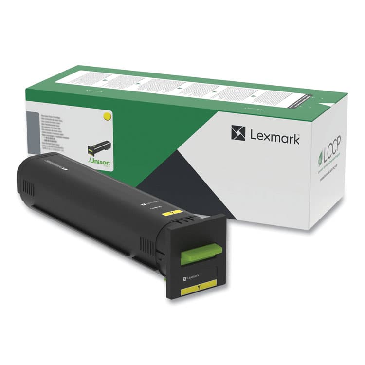 LEXMARK INT'L, . 72K00YG Toner 8,000 Page-Yield, Yellow (LEX72K00YG)