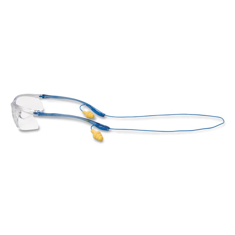 3M/COMMERCIAL TAPE DIV. Virtua Sport CCS Protective Eyewear, Blue Half Frame, Clear Single Lens (MMM1179600000)