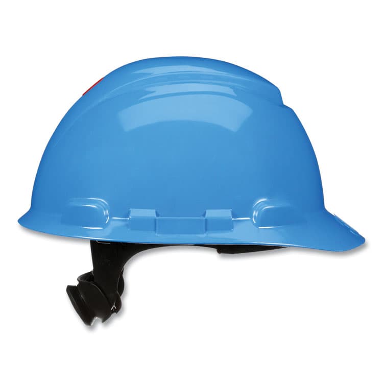 3M/COMMERCIAL TAPE DIV. SecureFit H-Series Hard Hats, H-700 Cap with UV Indicator, 4-Point Pressure Diffusion Ratchet Suspension, Blue (MMMH703SFRUV) thumbnail 2