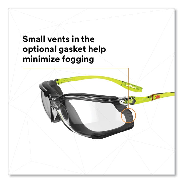 3M/COMMERCIAL TAPE DIV. Solus CCS Series Protective Eyewear, Frameless, Clear Single Lens (MMMSCCS01SGAFGR) thumbnail 3