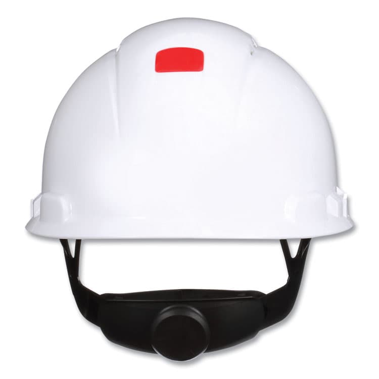 3M/COMMERCIAL TAPE DIV. SecureFit H-Series Hard Hats, H-700 Front-Brim Cap with UV Indicator, 4-Point Pressure Diffusion Ratchet Suspension, White (MMMH701SFVUV) thumbnail 4