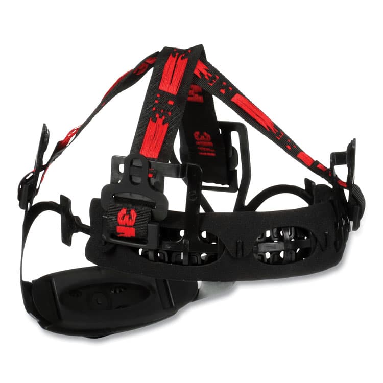 3M/COMMERCIAL TAPE DIV. SecureFit H-Series Hard Hats, H-700 Vented Cap with UV Indicator, 4-Point Pressure Diffusion Ratchet Suspension, Blue (MMMH703SFVUV) thumbnail 4