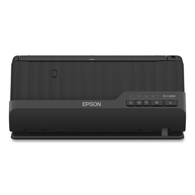 EPSON AMERICA, . WorkForce ES-C320W Wireless Compact Desktop Document Scanner, 600 dpi Optical Resolution, 20-Sheet Auto Document Feeder (EPSB11B270201)